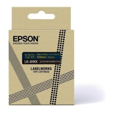 Epson C53S654002 Rib Gol on Navy 12MMx5M
