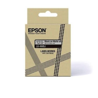 Epson C53S672062 Bk on Matte White 12MM