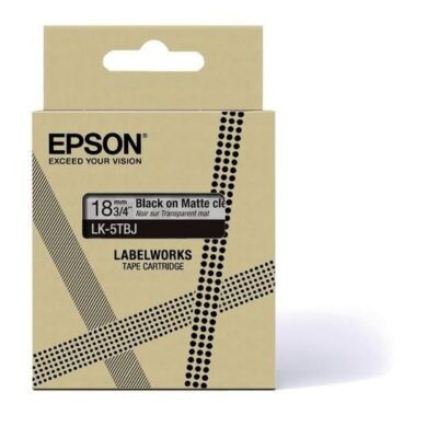 Epson C53S672066 Bk on Matte Clear 18MM