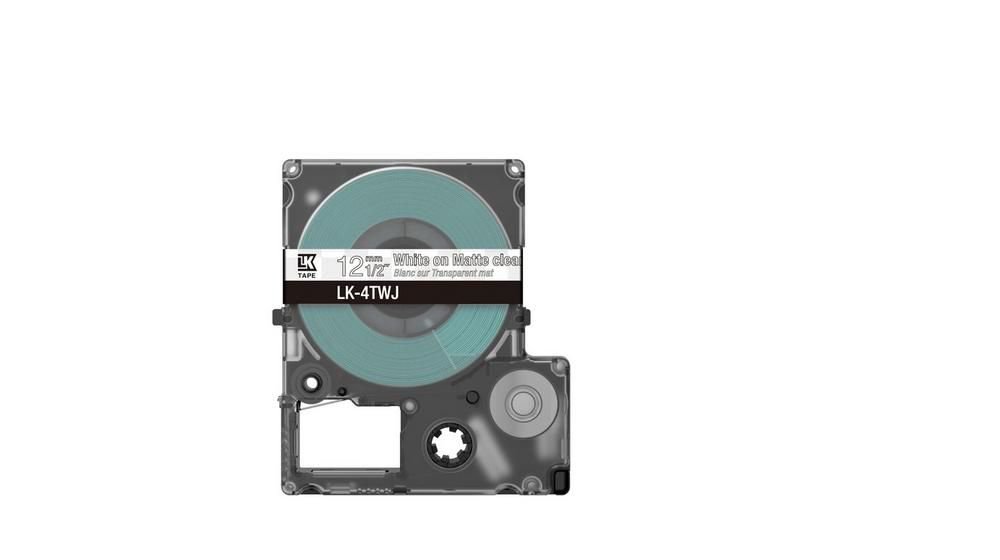 Epson C53S672068 Whi on Matte Clear 18MM