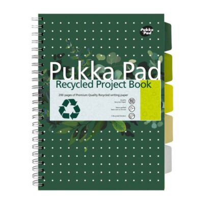 Pukka Recycled Project Book A4 PK3