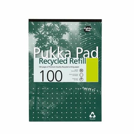 Pukka Recycled Refill Pad A4 PK6