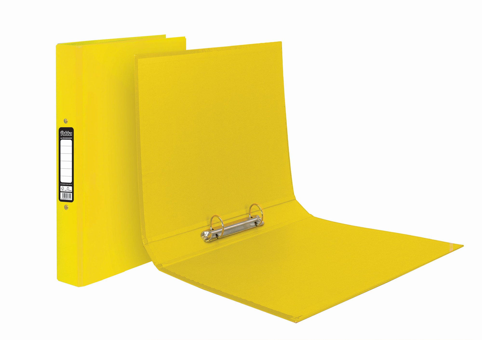 Pukka Brights Ring Binder A4 2R YW PK10
