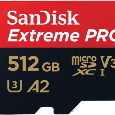 Extreme PRO 512GB MicroSDXC and Adapter