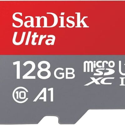 Ultra 128GB CL10 MicroSDXC and Adapter
