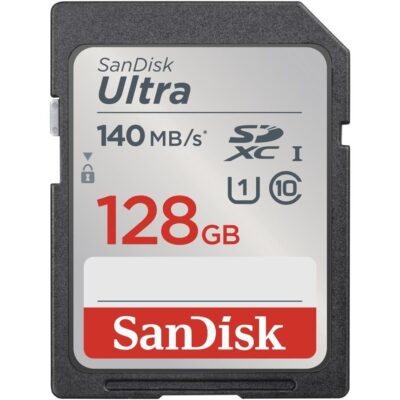 Ultra 128GB SDXC UHS I CL10 Memory Card