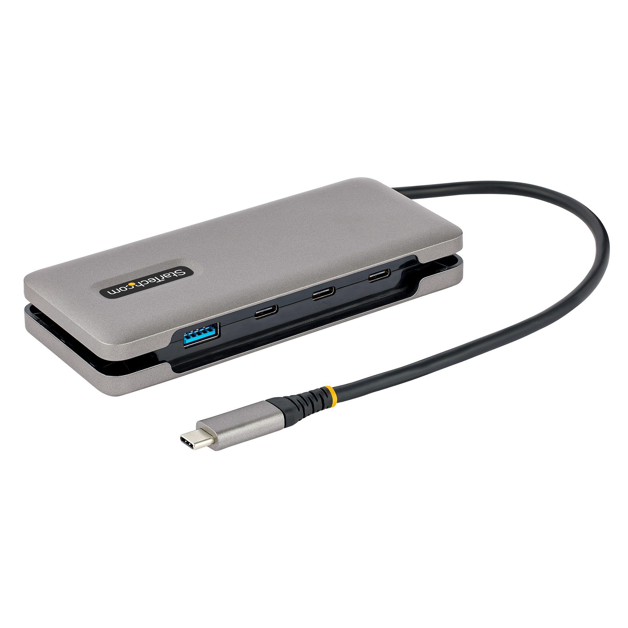 4 Port USB C Hub 1x USB A 3x USB C Ports