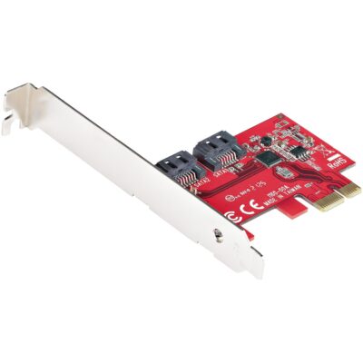 SATA PCIe Card 2 Ports 6Gbps Non RAID