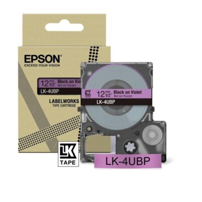Epson C53S672101 Bk on Purple 12MM