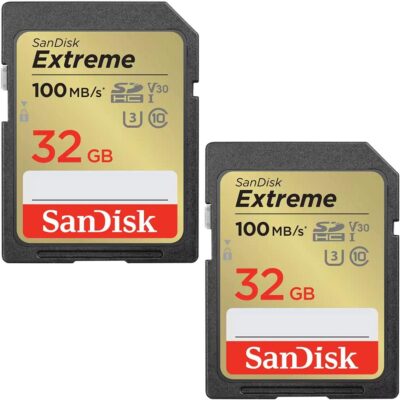 Extreme 32GB SDHC Memory Card 2 Pack