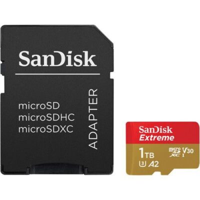 Extreme 1TB CL3 MicroSDXC and Adapter