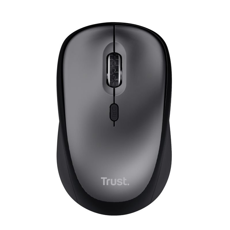 Yvi Plus 1600 DPI Wireless Black Mouse