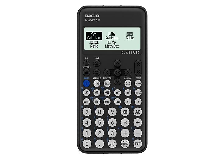 Casio FX 83GTCW Scientific Calc BK