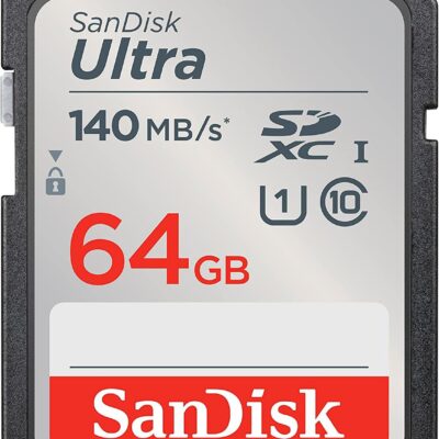 Ultra 64GB SDXC UHS I CL10 Memory Card