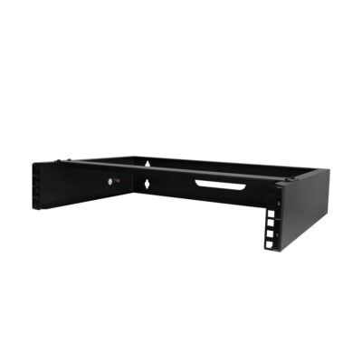 2U Wall Mount Rack 19in 14in Deep 35kg