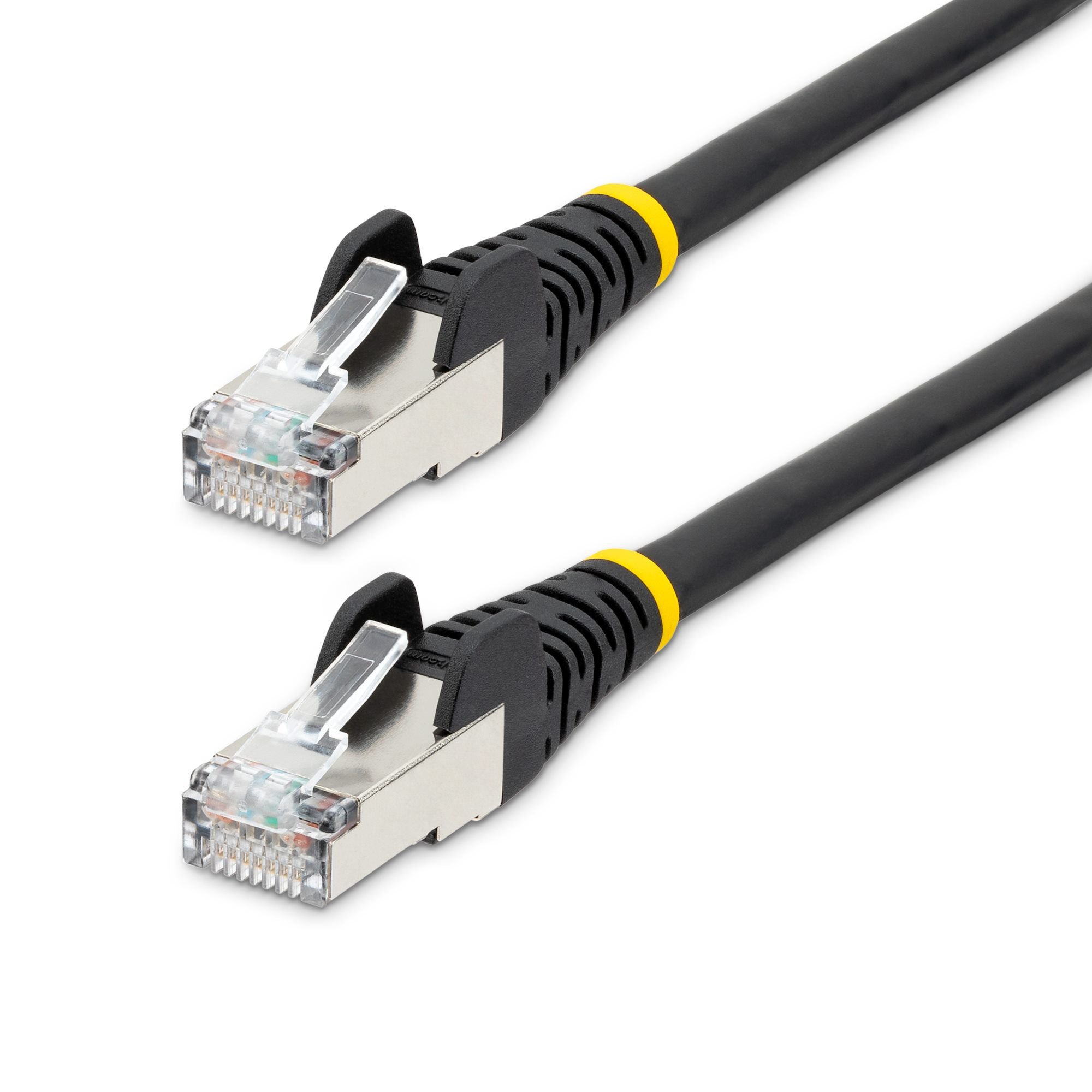 10m LSZH CAT6a Ethernet Cable Black