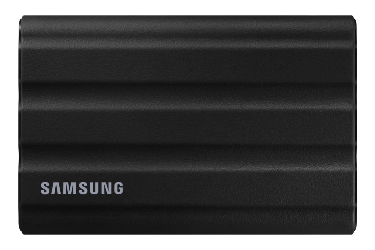 2TB T7 Shield USB C Black External SSD