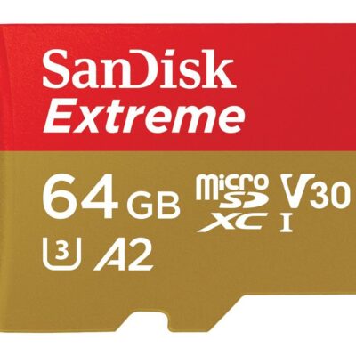 64GB Extreme Memory Card and Adapter
