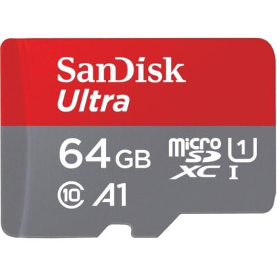 64GB Ultra CL10 MicroSDXC and Adapter