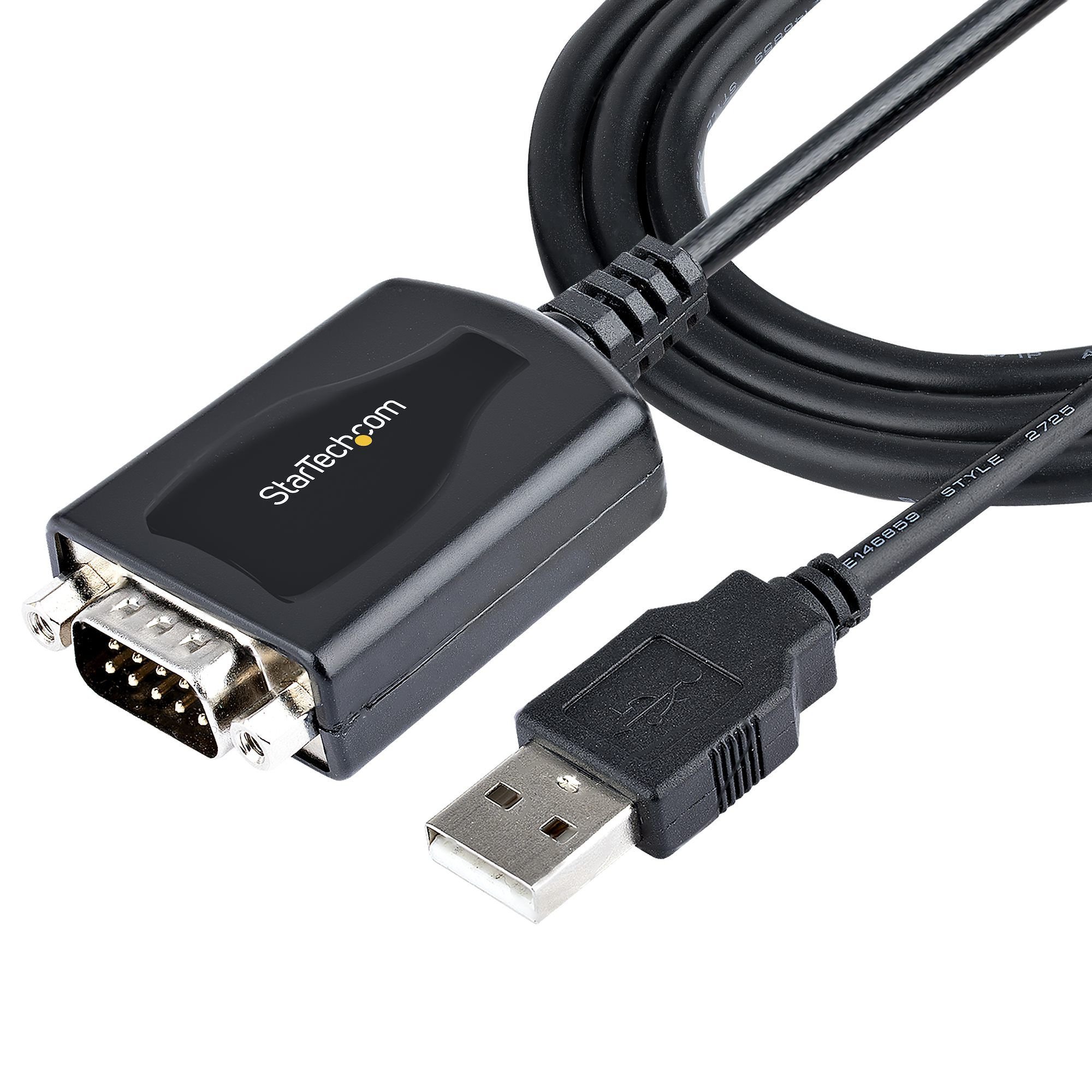 3ft USB To Serial Cable RS232 Adapter
