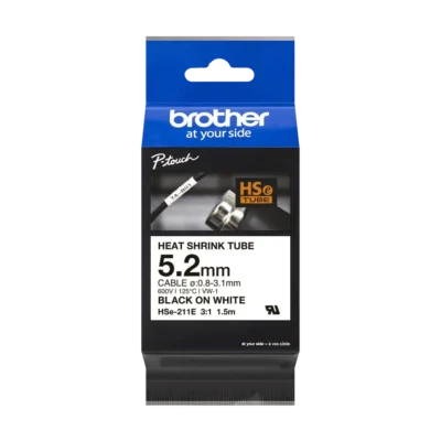 Brother HSE211E Heat Shrink 5.2mm x 1.5m