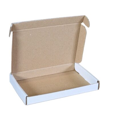 Letter Box 222x160x20mm A5 White PK50