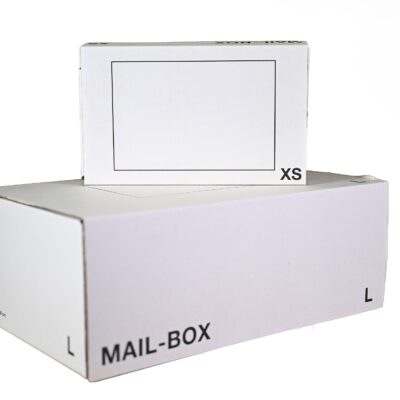 Std Mailing Box 395x248x141 LRG WH PK20