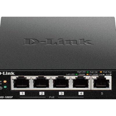 5 Port Desktop Gigabit PoE Plus Switch