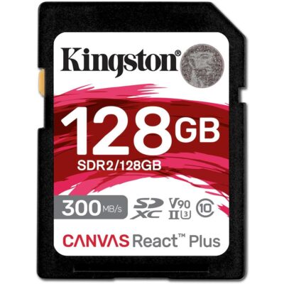 128GB Canvas React Plus SD Memory Card