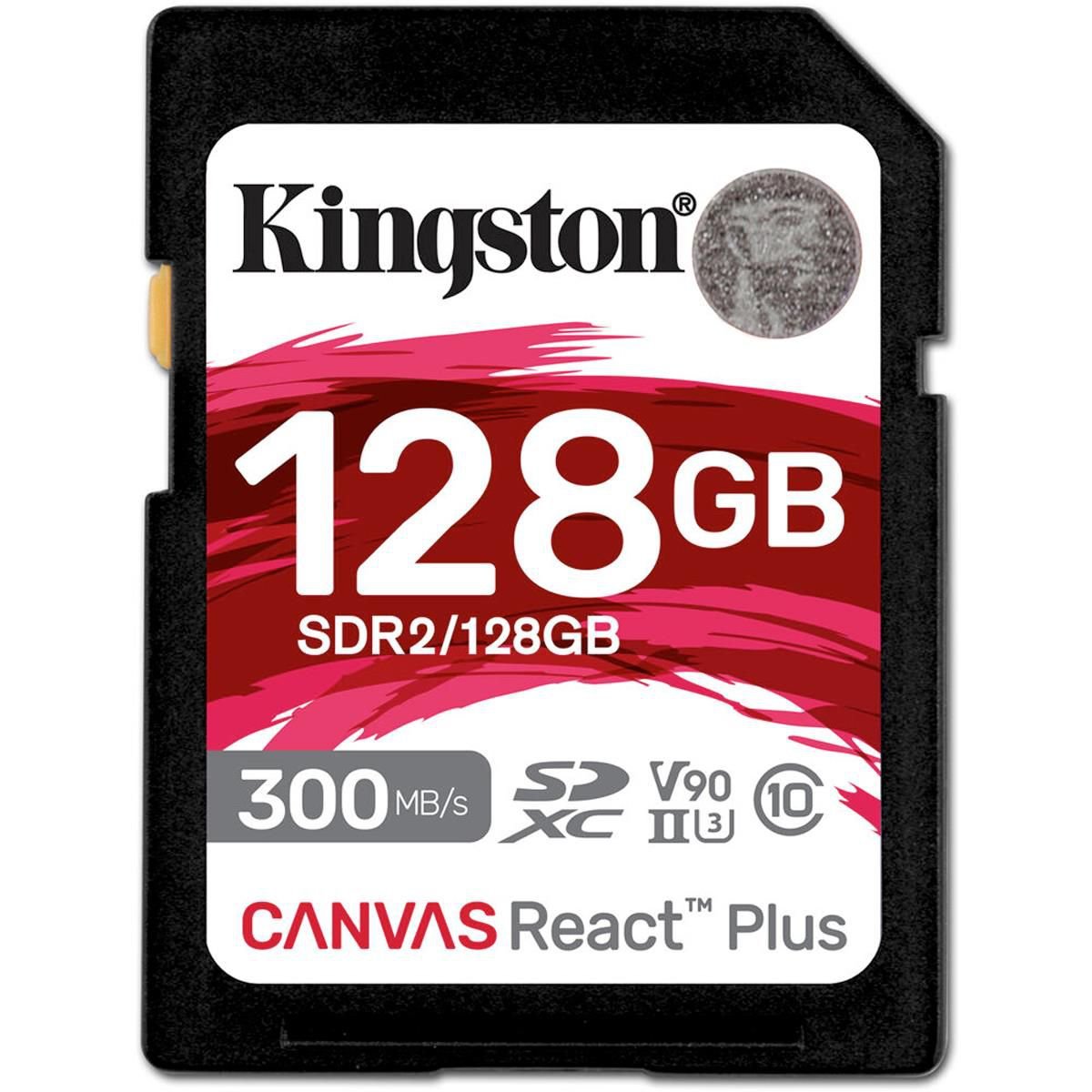 128GB Canvas React Plus SD Memory Card