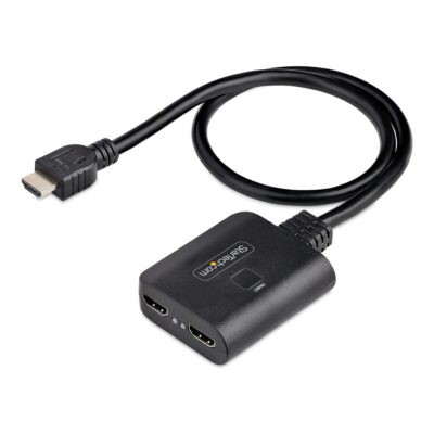 2 Port 1 In 2 Out 4K 60Hz HDMI Splitter