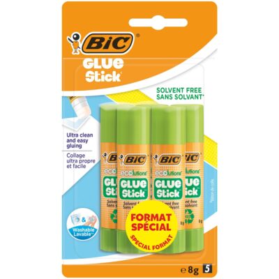 Bic Ecolutions Glue Stick 8g PK5