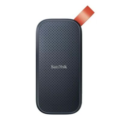 480GB Portable USB C External SSD Blue