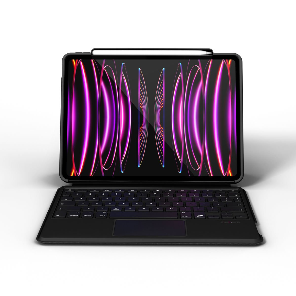 10.2in Apple iPad QWERTY Keyboard Case