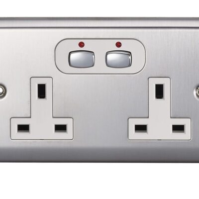 MiHome Smart 6MM 2 Gang Power Socket