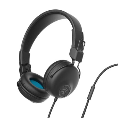 Studio Wired On Ear Headphones Black