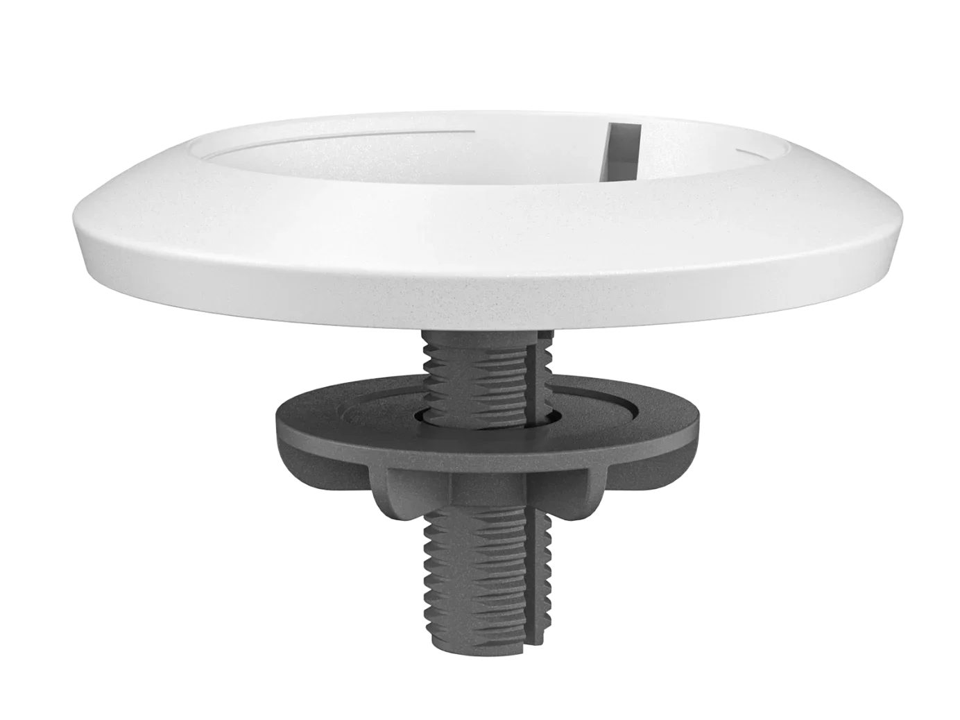 Rally Mic Pod Table Mount Off White