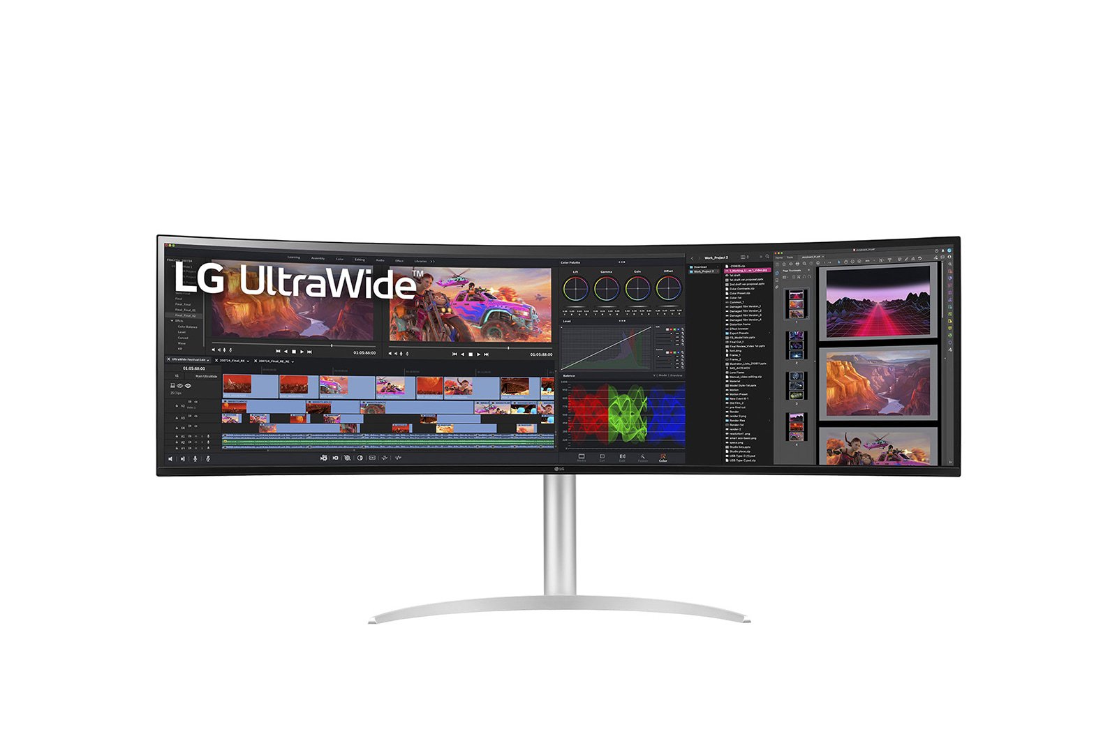49WQ95CW 49in FreeSync HDMI DP Monitor