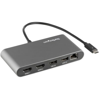 Thunderbolt 3 Mini Dock Dual HDMI 4K