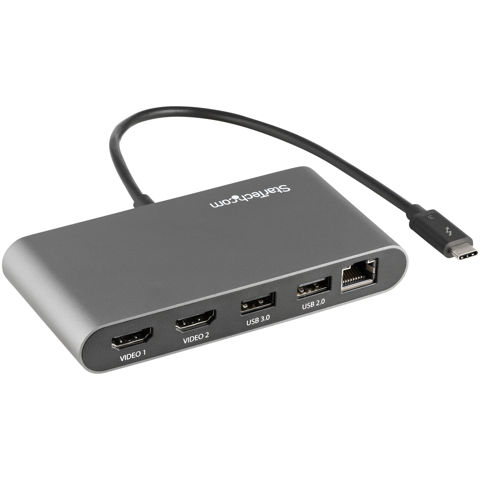 Thunderbolt 3 Mini Dock Dual HDMI 4K