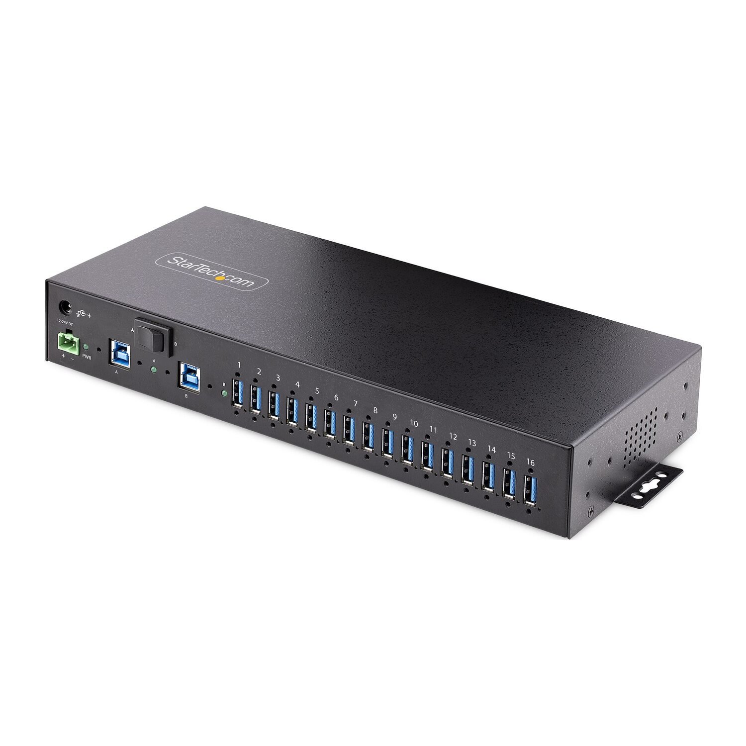 16 Port Industrial USB 3.0 Hub Switch
