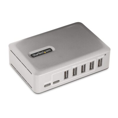 7 Port USB C Hub Self Powered 10Gbps