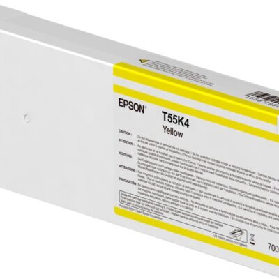 *Epson T55K400 HDX HD Yellow Ink 700ML