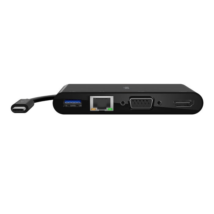 Belkin USB C Multimedia Adapter Black