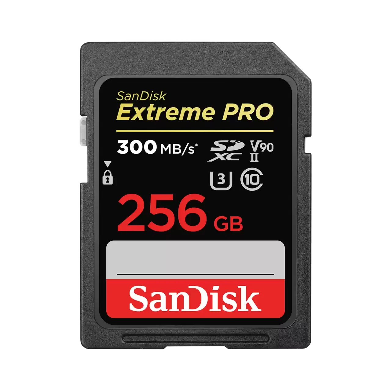 Extreme PRO 256GB UHSII Class 10 SD Card