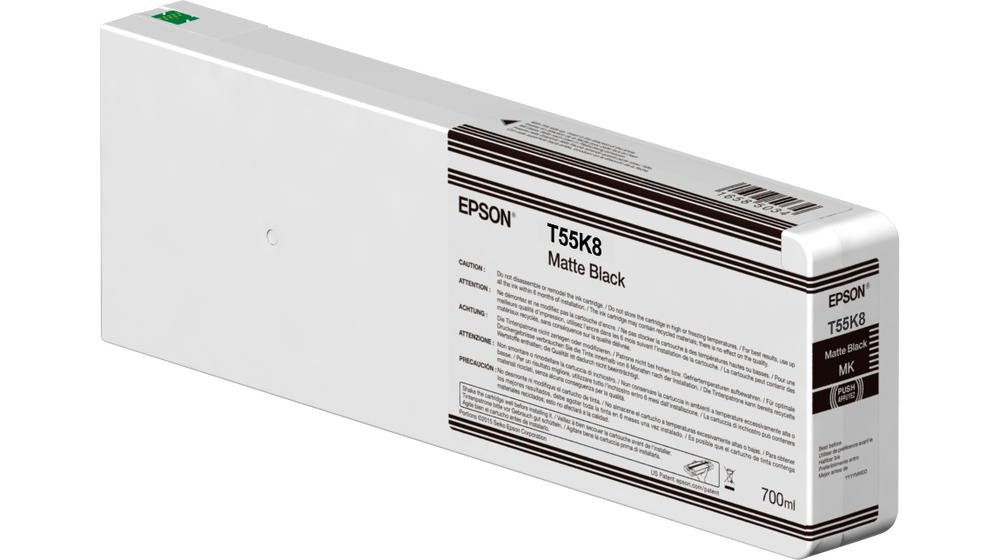 *Epson T55K800 HDX HD Matt Bk Ink 700ML
