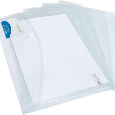 Rapesco ID Popper Wallet A4+ Clear PK5