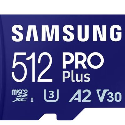 Pro Plus 512GB MicroSDXC and Adapter