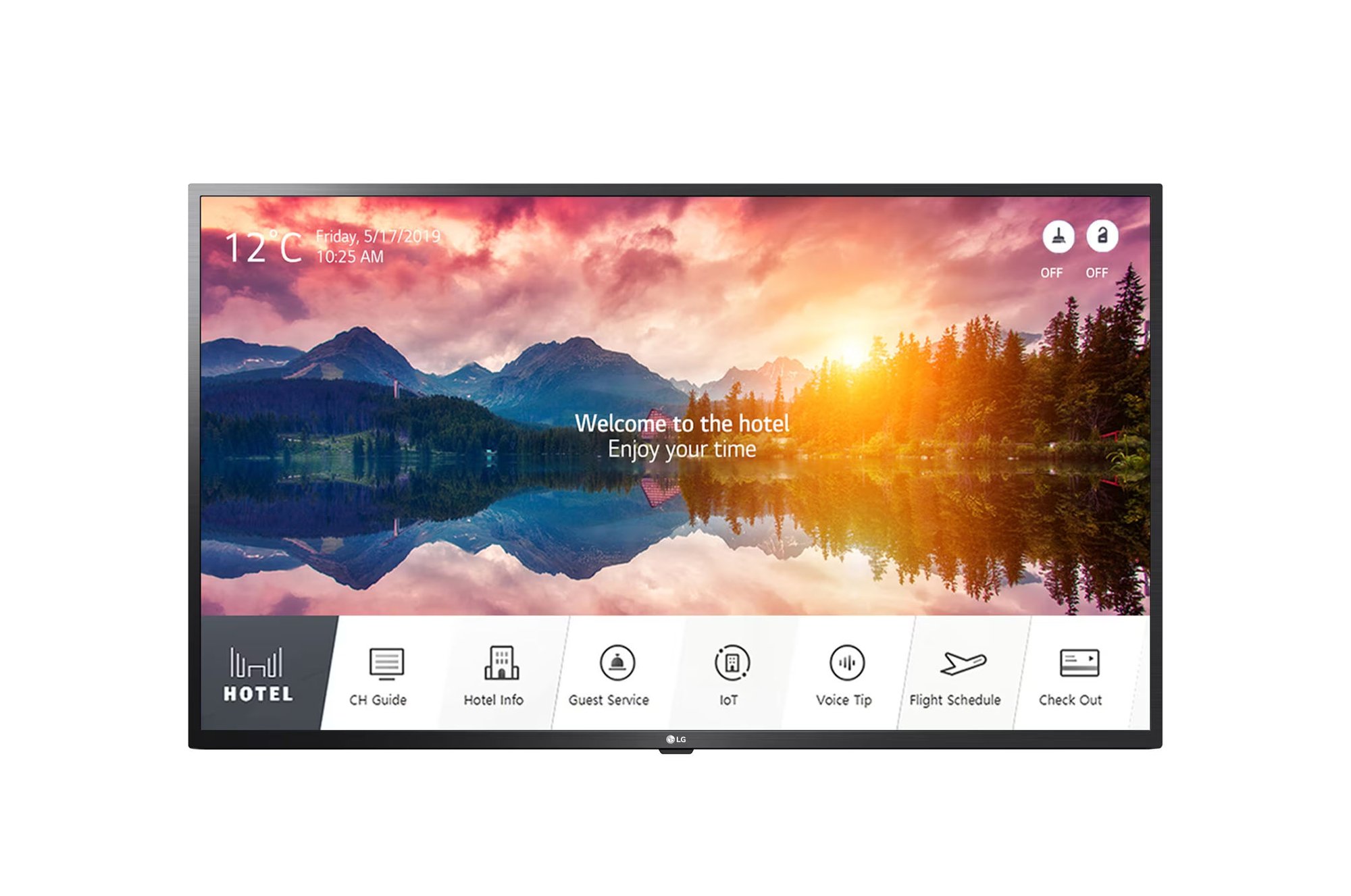 LG US662H 55in UHD HDMI USB Hotel TV