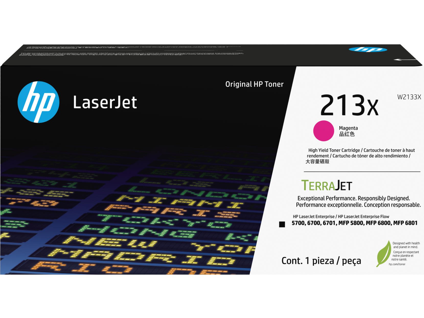 HP W2133X 213X 6K Magenta Toner